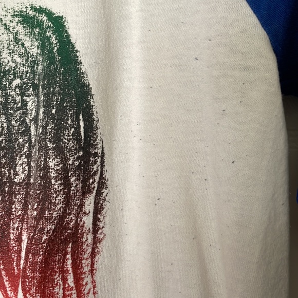 VINTAGE Bob Marley Rainbow Baseball Tee 🌈 - Picture 5 of 8